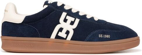Sam Edelman Women's Tenny Sneaker, Navy Suede, 8.5 in Saudi Arabia