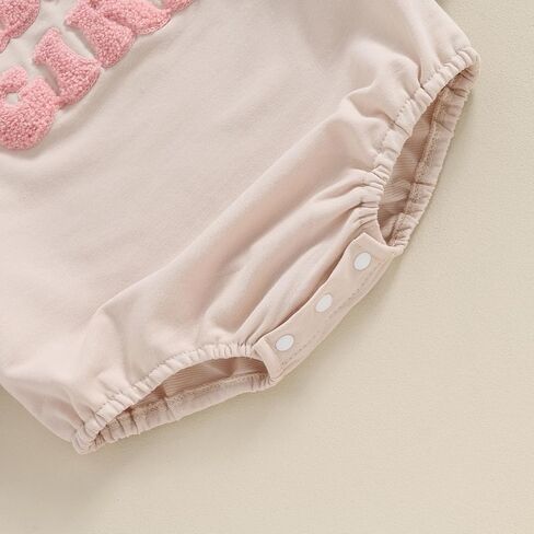 DuAnyozu Daddys Girls Baby Clothes Newbron Bubble Romper Long Sleeve Oversized Sweatshirt Romper Infant Fall Winter Outfit in Saudi Arabia