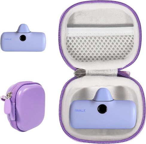 alltravel Case for iWALK Mini Portable Charger for iPhone and Androi 3350mAh, 4300mAh, 4500mAh, 4800mAh (Pink) in Saudi Arabia