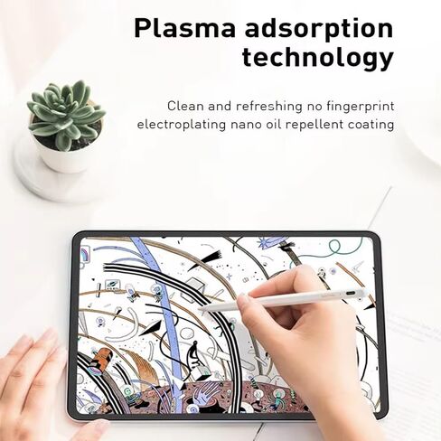 [عبوة واحدة] واقي شاشة Paperfeel لجهاز iPad 10.2 بوصة (موديل 2021/2020/2019، الجيل التاسع/الثامن/السابع) [ليس خصوصية] زجاج مقسى مقاوم للوهج وبصمات الأصابع بقوة 9H in Kuwait
