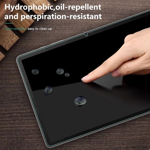 GeeRic 2 Pack Screen Protector Compatible with Galaxy Tab S7/S8/S9 11" T870, Tempered Glass 2 Pack Full Coverage Screen Protector Glass 9H Hardness Easy Installation in Kuwait