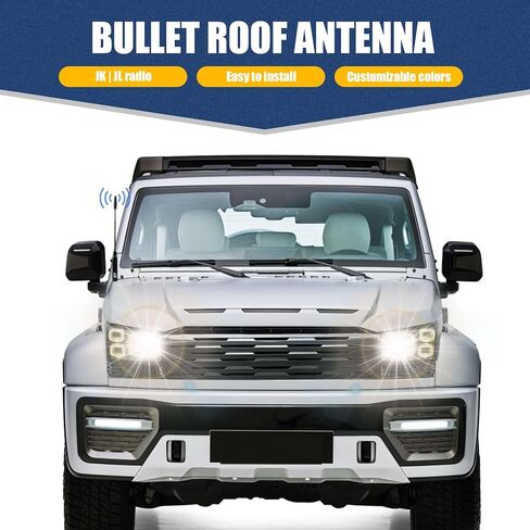 1 PC Universal Car Antenna Replacement，American Flag Personalized Decorative Anti-Theft Security Antenna,for Ford, Dodge, Chevrolet, GMC, Jeep, Toyota Truck in Saudi Arabia
