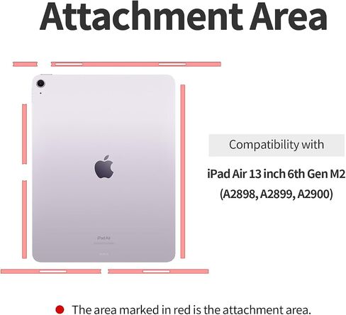 skoko Side Edge Protector Matte Film Skin for iPad air/pro 2024 (iPad Pro 13 inc 7 gen (2024)) in Kuwait