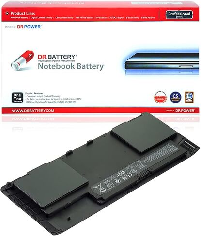 بطارية كمبيوتر محمول 698943-001 OD06XL متوافقة مع سلسلة HP EliteBook Revolve 810 G1 G3 HSTNN-IB4F HSTNN-W91C 698750-171 H6L25AA H6L25ET[11.1V/3400mAh/38Wh] in Saudi Arabia