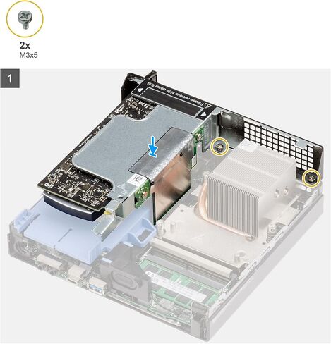 بطاقة رسومات Deal4GO GPU PCIe VGA Riser Card Daughter Board FW37C 0FW37C بديلة لسطح المكتب Dell Precision 3240 3260 in Saudi Arabia