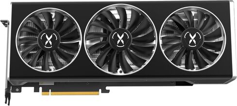 بطاقة رسومات الألعاب XFX SPEEDSTER MERC319 RADEON RX 6750XT باللون الأسود مع 12 جيجابايت GDDR6 HDMI 3xDP وAMD RDNA 2 RX-675XYTBDP in Kuwait