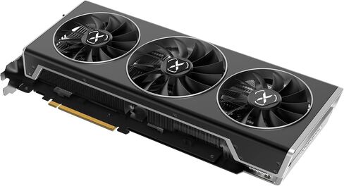 بطاقة رسومات الألعاب XFX SPEEDSTER MERC319 RADEON RX 6750XT باللون الأسود مع 12 جيجابايت GDDR6 HDMI 3xDP وAMD RDNA 2 RX-675XYTBDP in Kuwait