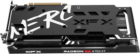 بطاقة رسومات الألعاب XFX SPEEDSTER MERC319 RADEON RX 6750XT باللون الأسود مع 12 جيجابايت GDDR6 HDMI 3xDP وAMD RDNA 2 RX-675XYTBDP in Kuwait