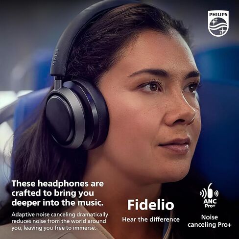 L4 Flagship Over-Ear Wireless Headphones, Active Noise Canceling Pro+ (ANC), Hi-Res, Bluetooth Multipoint, Integrated Google Assistant, Wired or Wireless, for Audiophiles in Saudi Arabia