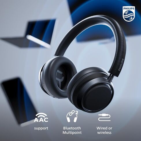 L4 Flagship Over-Ear Wireless Headphones, Active Noise Canceling Pro+ (ANC), Hi-Res, Bluetooth Multipoint, Integrated Google Assistant, Wired or Wireless, for Audiophiles in Saudi Arabia