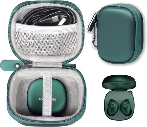 CaseSack Case for Raycon Fitness Bluetooth True Wireless Earbuds with Built in Mic 56 Hours (Purple) in Saudi Arabia