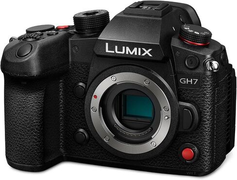 حزمة كاميرا Panasonic LUMIX GH7 Micro Four Thirds بدون مرآة DC-GH7BODY، بما في ذلك حقيبة التصوير الفوتوغرافي Deco Gear + ميكروفون + Monopod + بطاقة ذاكرة سعة 64 جيجابايت + مجموعة برامج وملحقات in Saudi Arabia