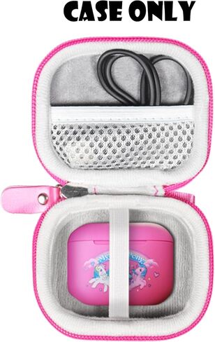 Earbuds Case for JLab Go Air Pop, Air, Air Tones, True Wireless Earbuds (Pink) in Saudi Arabia