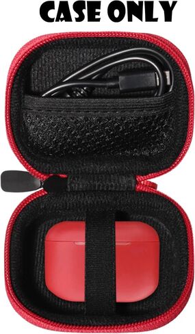 Earbuds Case for JLab Go Air Pop, Air, Air Tones, True Wireless Earbuds (Pink) in Saudi Arabia