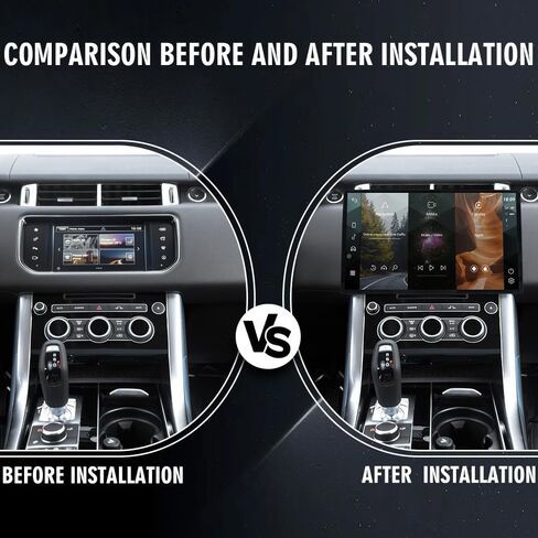 ترقية راديو 14 بوصة لسيارة Land Rover Range Rover Sport L494 2013-2017 Android Car Radio استبدال رئيس وحدة CarPlay شاشة ستيريو تعمل باللمس (لنظام Bosch) in Kuwait