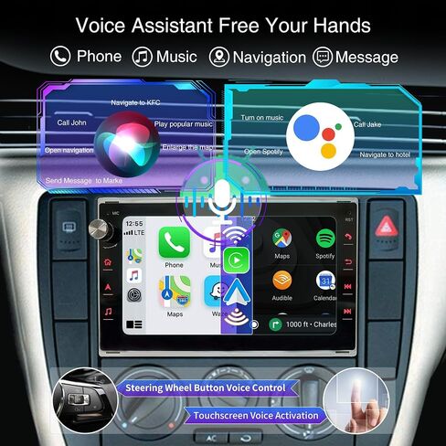 Car Radio Audio Stereo RCN210 for VW Golf MK4 POLO Passat B5 USB MP3 AUX SD Build-in Bluetooth with CD Player + Adapter with Canbus Simulator in Saudi Arabia