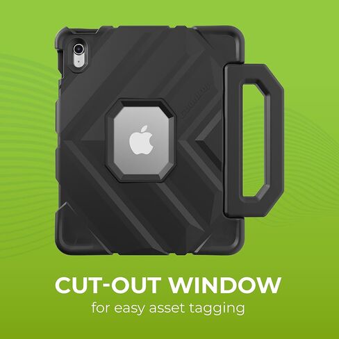 Gumdrop FoamTech Case Fits Apple iPad 9th | 8th | 7th Gen (10.2-inch) Designed for K-12 Students Teachers and Classrooms – Drop Tested Rugged Shockproof Bumpers for Reliable Device Protection – Black in Saudi Arabia