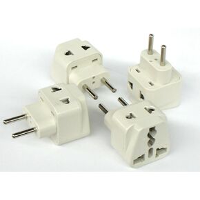 Universal International Power Adapter-2 in 1 UK Travel Plug Converter for Type G - Ideal for United Kingdom, Ireland, Great Britain, Scotland, England - London, Dublin - Worldwide Compatibility