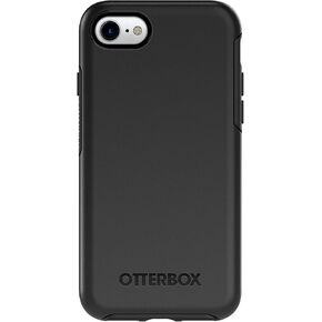 OtterBox Symmetry Series Case for iPhone SE 3rd Gen (2022), iPhone SE 2nd (2020), iPhone 8, iPhone 7 (Not Plus) - Non Retail Packaging - Black in Kuwait