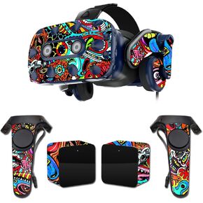 MightySkins Skin Compatible with HTC Vive Pro VR Headset - Acid Trippy | Protective, Durable, and Unique Vinyl Decal wrap Cover | Easy to Apply, Remove, and Change Styles | Made in The USA