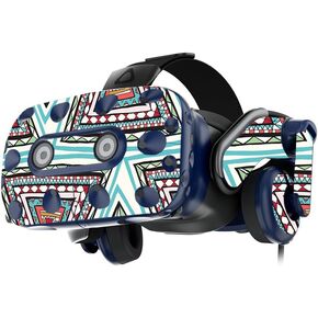 MightySkins Skin Compatible with HTC Vive Pro VR Headset - Aztec Pyramids | Protective, Durable, and Unique Vinyl Decal wrap Cover | Easy to Apply, Remove, and Change Styles | Made in The USA