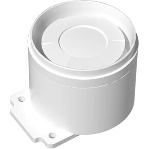 tolviviov Wireless Live Loud Siren Host، مكبر صوت مقاوم للماء 120 ديسيبل داخلي/خارجي، مناسب لنظام إنذار أمان المنزل من الجيل الثالث، لا يعمل بمفرده in Kuwait