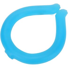 Neck Cooler, Neck Cooler Wearable Hands Lasting Reusable Neck Cooling Ring Immediately Refreshing Cold Neck Ring for Summer Outdoor Indoor Cooling and Heat Dissipation (Blue)