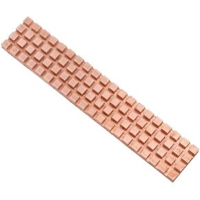 مجموعة المبدد الحراري النحاسي Easycargo M.2 22100، المشتت الحراري المبرد + وسادة حرارية للتبريد M2 SSD 22110 NGFF NVME SSD (97 مم × 18 مم × 4 مم) (حزمة نحاسية واحدة 4 مم) in Kuwait