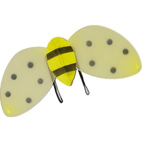 Yellow & Black Bumblebee Wings One-Size
