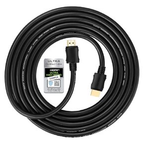PEPPER JOBS 8K HDMI® Cable 48gbps Certified Ultra High Speed HDMI® Cable 10ft/3M 4K120 8K60 144Hz eARC HDR HDCP 2.2 2.3 Compatible with Dolby Vision TV 4K Roku Sony LG Samsung Xbox Series X PS4 PS5