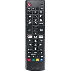 New AKB75095307 Replace Remote fit for LG TV 43UJ6300 49UJ6300 65UJ6300 55UJ6300 55UJ6540 43LJ5500 43LJ550M 49LJ5500 49LJ550M 49UJ6500 55LJ5500 55LJ550M 55UJ600 OLED65B7A OLED55C7P OLED65C7P OLED55E7P