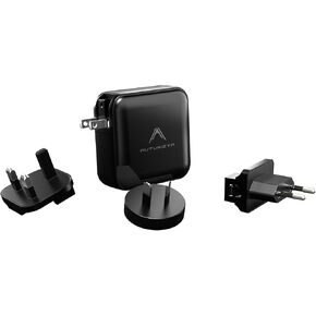 Futurizta Tech® Pixy GaN 140W Universal Travel Triple Type-C Foldable Charger PD3.1 QC4.0 PPS 27W Apple Fast Charge Macbook Pro Compatible - US, UK, EU, AU Plugs