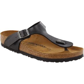 Birkenstock Women's Birko-Flor Gizeh Silver Bflor
