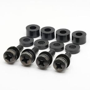 Wall Mount Screws Compatible with Samsung QN85Q60BAFXZA (QN85Q60BAF) - 85 Inch Q60B Series 2022 Model TV - Complete Wall Mounting Bolt Set (Pack of 4)
