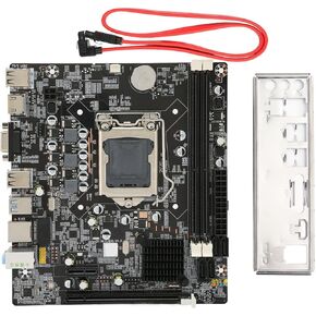 LGA 1155 DDR3 Computer Motherboard Mainboard, for Intel Gaming Motherboard with 3 SATA2.0/1 SATA3.0, Dual Channels DDR3 , 4PIN/24PIN Power Connector
