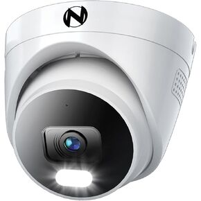 Night Owl Add On Wired IP 4K HD Indoor/Outdoor Deterrence Bullet Camera with 2-Way Audio (1-Pack) (Bullet - 1 Pack)