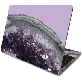 MightySkins Skin Compatible with Samsung Chromebook 4 (2021) 11.6" - Amber Marble | Protective, Durable, and Unique Vinyl Decal wrap Cover | Easy to Apply, Remove, and Change Styles | Made in The USA