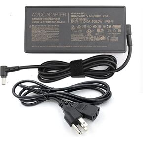 20V 10A 200W AC Adapter Charger ADP-200JB D Compatible with ASUS ROG Zephyrus G15 GA503 GA503QM GA503QS GA503QR Gaming Laptop 6.0 * 3.7