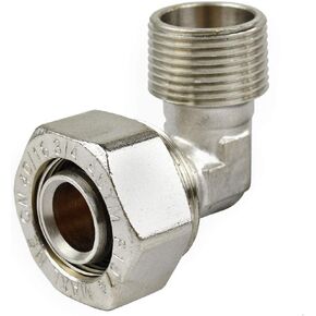 For Maxline 90 M8086 Degree Elbow Fitting 3/4 Tubing x 1/2" Male NPT Compressed Air Tubing