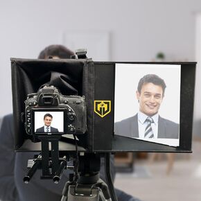 Glide Gear Face 2 Face Hybrid Interview Periscope and Teleprompter