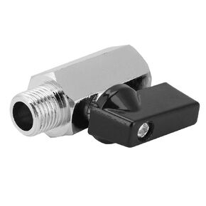 Water Cooling Valve, G1/4 Threads Cooling Valves with Handle Design Water Ball Valve for Computer Water Cooling System