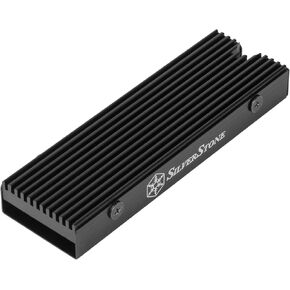SilverStone Technology TP05 Slim-Profile Aluminum Alloy M.2 SSD Cooling kit, SST-TP05B