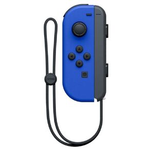 وحدة التحكم اللاسلكية Joy-Con الأصلية من نينتندو سويتش، أزرق نيون (يسار)