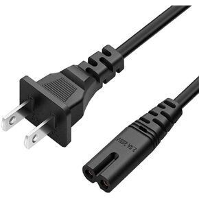 Pixma Power Cord Printer Power Supply Compatible for Canon PIXMA iP100 iP110 ip1500 ip1600 iP2600 iP2702 iP2820 ip3000 ip4200 ip4820 ip6600D iP7220 iP8720 iX6820 (Power Cord)