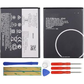 KE40 Battery Compatible with Moto E6 XT2005 XT2005-1 XT2005-3 XT2005-4 with Repair Tool Kit