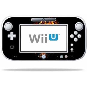 MightySkins Skin Compatible with Nintendo Wii U Gamepad Controller wrap Sticker Skins Hot Head