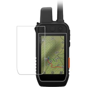 kwmobile GPS Screen Protectors Compatible with Garmin Alpha 200 & 200i / Alpha 300 & 300i Screen Protector (2 Pieces) - Transparent