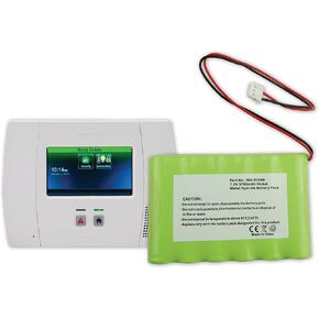 Replacement Battery 3700mAh 300-03866 LCP500-4B For Honeywell Lynx 5100 5200 5210 5300 Plus Lynx Touch 7000 Security Alarm System Lyric Keypad LCP500-L Fix Low Battery Power Alert Control Panel