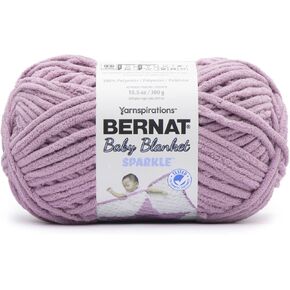 Bernat Baby Blanket Sparkle 300g - Planetary Purple Sparkle