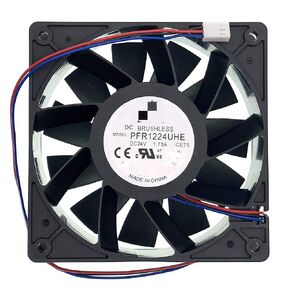New Cooling Fan for PFR1224UHE-CE75 12038 DC 24V 1.75A 3-Wire Size: 120X120X38mm